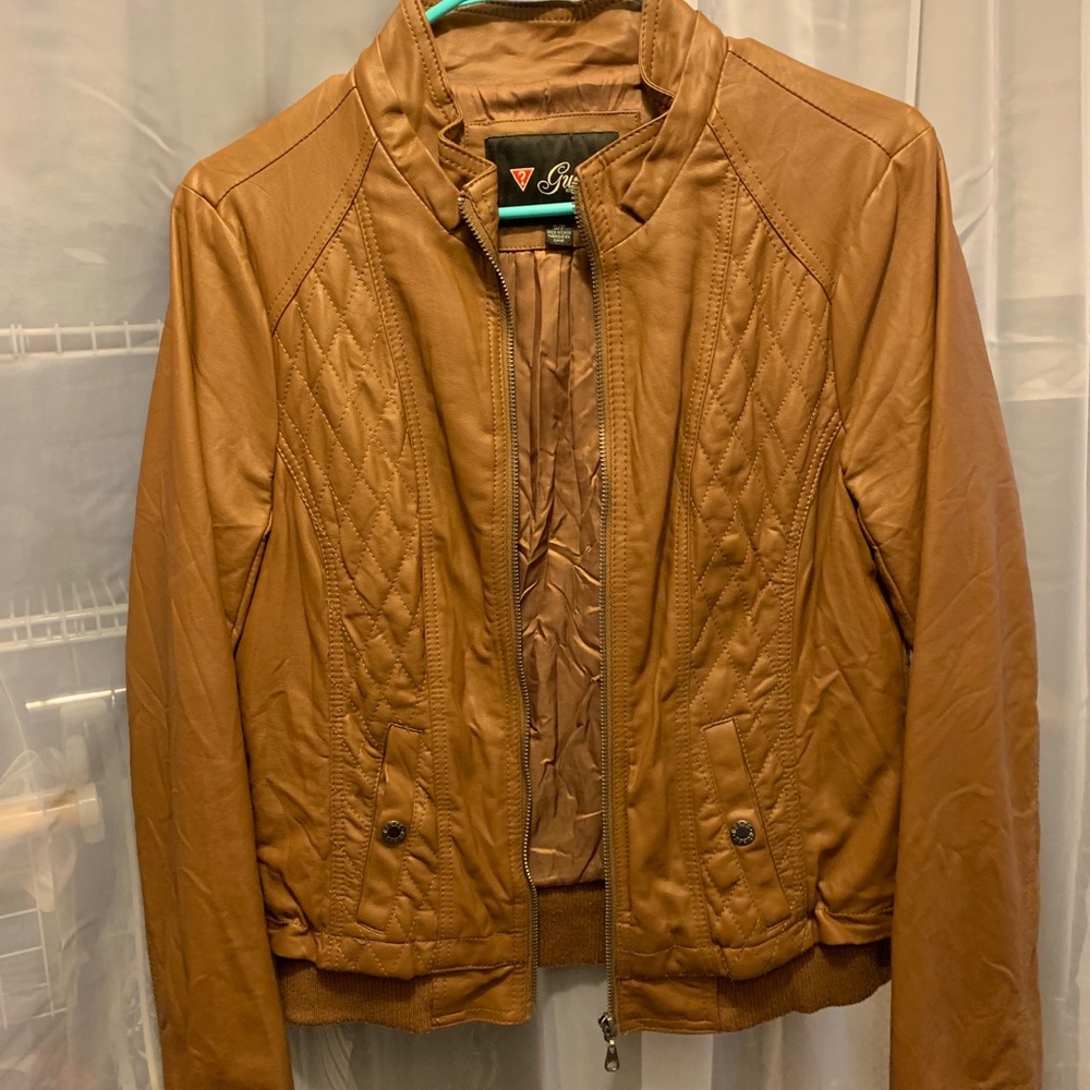 Guess leather jacket